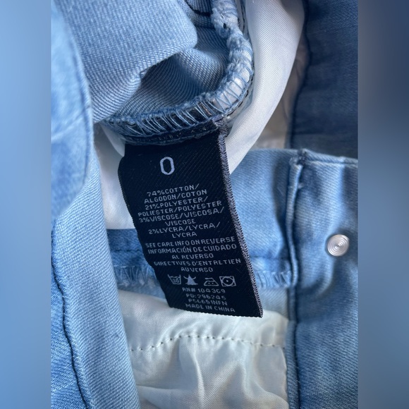 Fashion Nova Flare Denim Overalls Light Blue Wash Size 0 - Picture 6 of 7